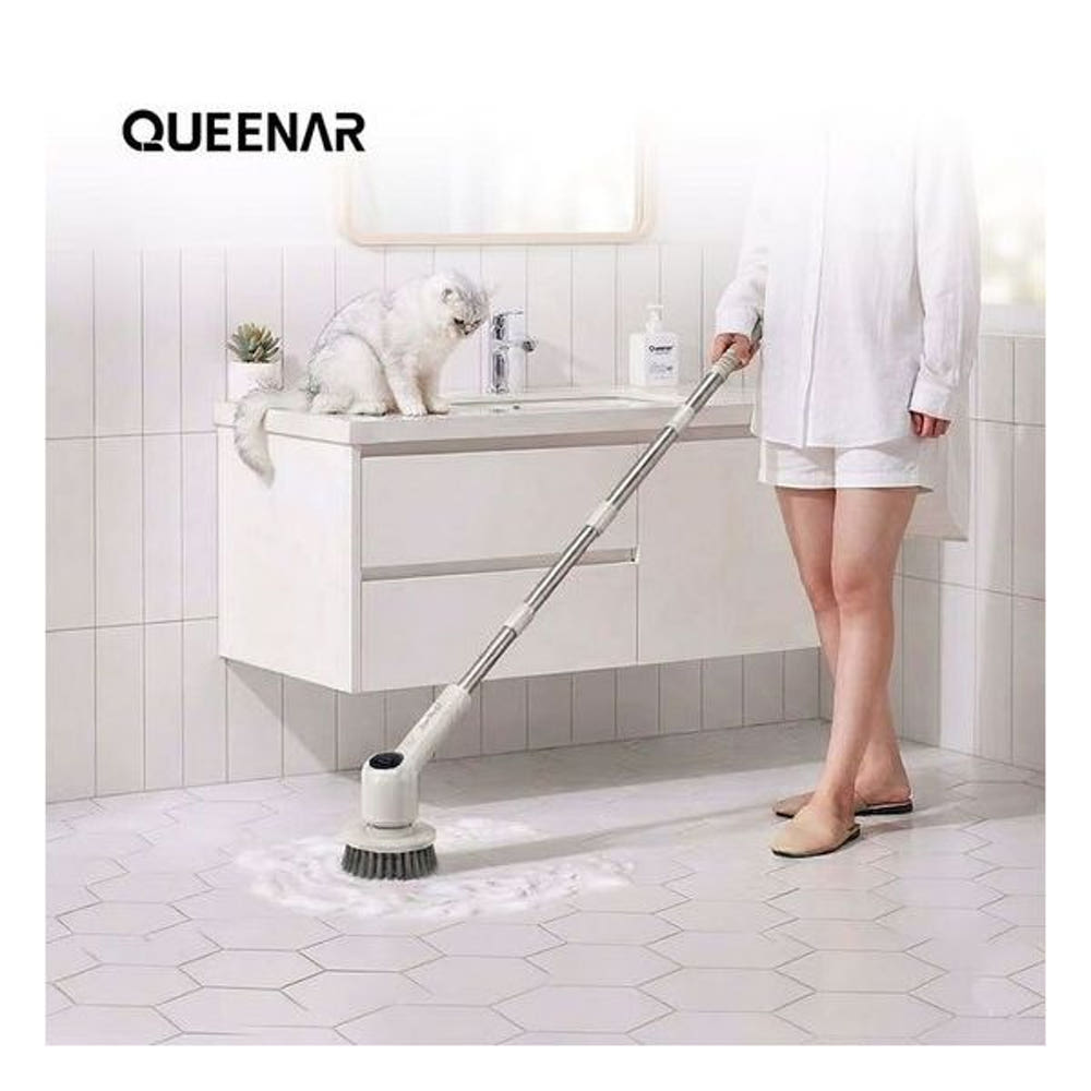 욕실 청소, 이제 힘 빼고 해요! 퀸나 소프트 스윕 무선 욕실청소기 솔직 후기