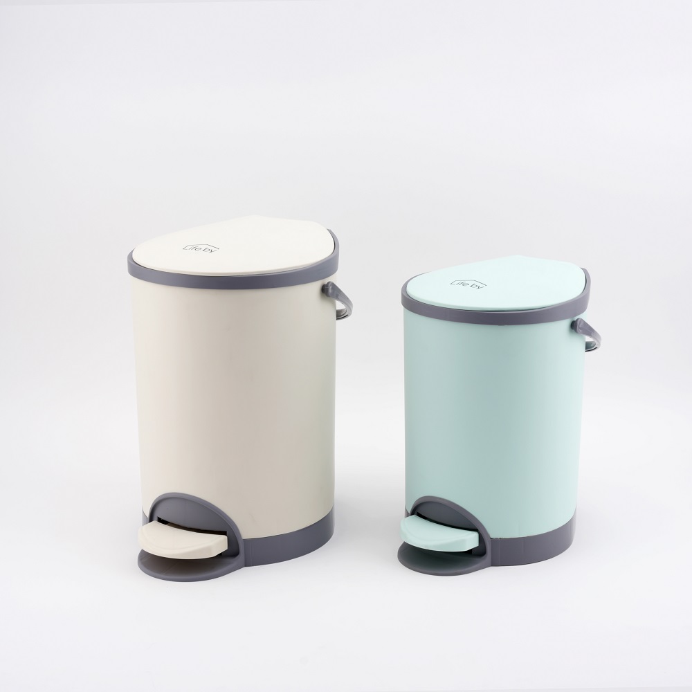 [Lifeby] 멜로우 댐퍼 휴지통 8.5L 아이보리 상세 이미지 2