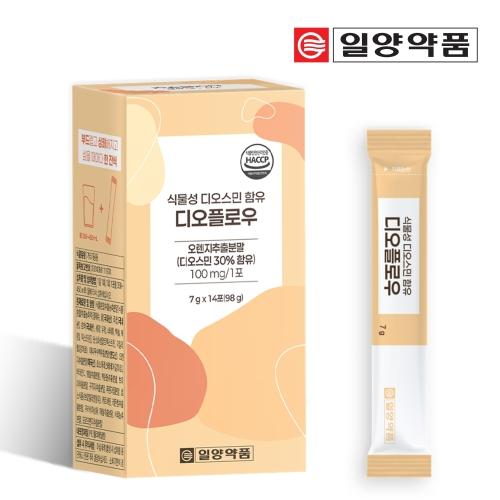 일양약품 식물성 디오스민 함유 디오플로우 7g 14포 (카톤발주만가능), 한동안 써본 솔직 후기