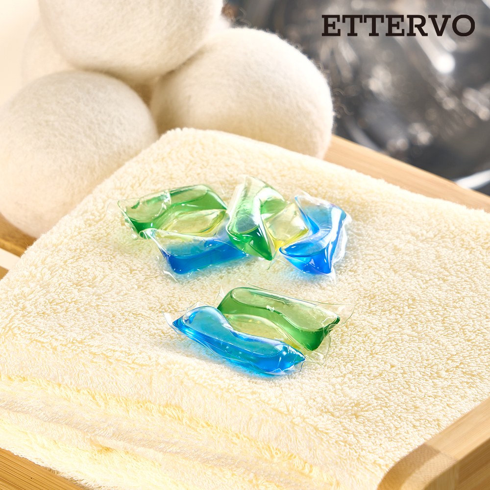 ETTERVO 에떼르보 블랑팝 퓨어화이트 캡슐세제 3in1 40개입 상세 이미지 2