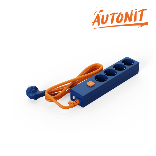 오토닛 AUTONIT 오토닛 데일리팝 4구멀티탭 블루, 내돈내산 사용 후기