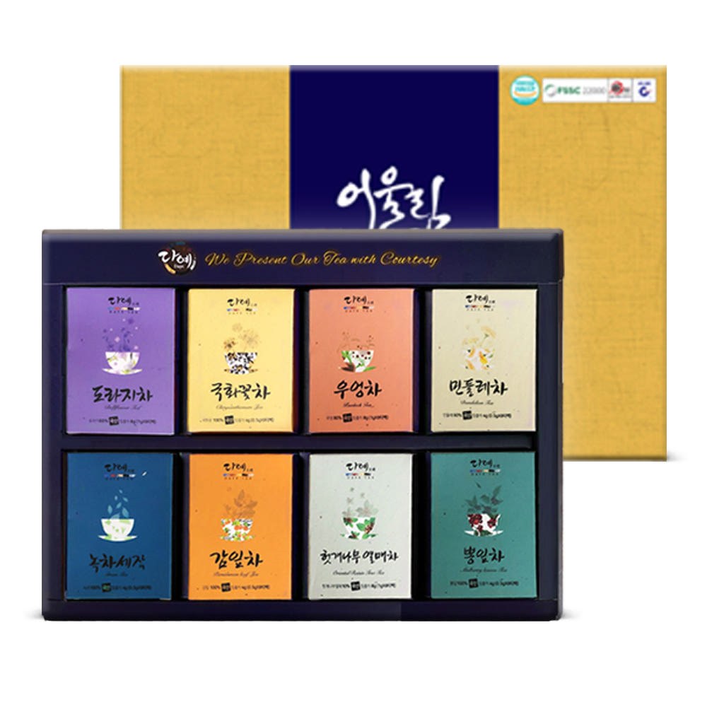 다예 [명절기간 한정] [다예]어울림차 명작 8종 세트(64T), 써보니 이건 좀 물건이더라구요