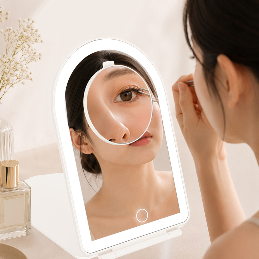 에코너 [에코너] MR1 접이식 무선LED 마그네틱 확대경 메이크업 거울, 한동안 써본 솔직 후기